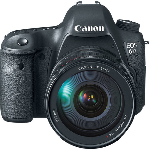 Canon EOS 6D WG DSLR Camera with 24-105mm f/4L Lens