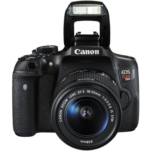 Canon EOS Rebel T6i DSLR Camera with 18-55mm Lens