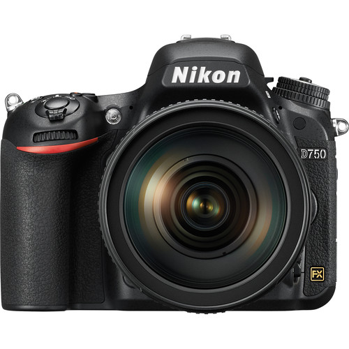 Nikon D750 DSLR Camera with 24-120mm Lens